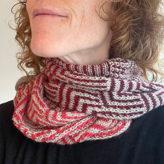 Zigzag Wool Scarf