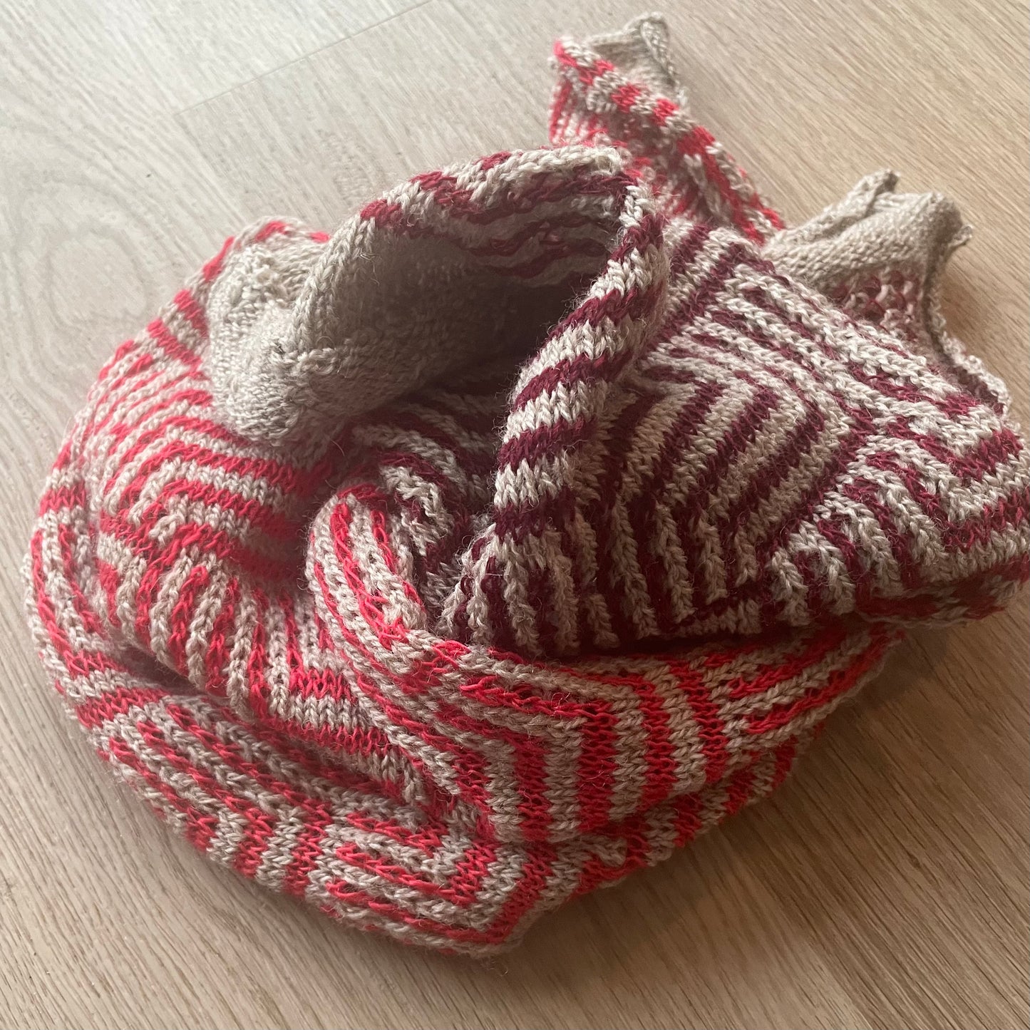 Zigzag Wool Scarf